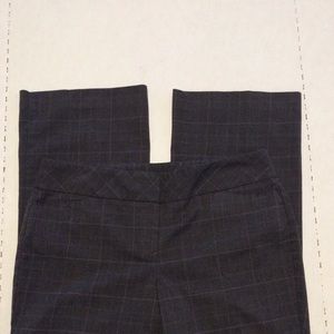 Loft gray plaid slacks, Size 10P